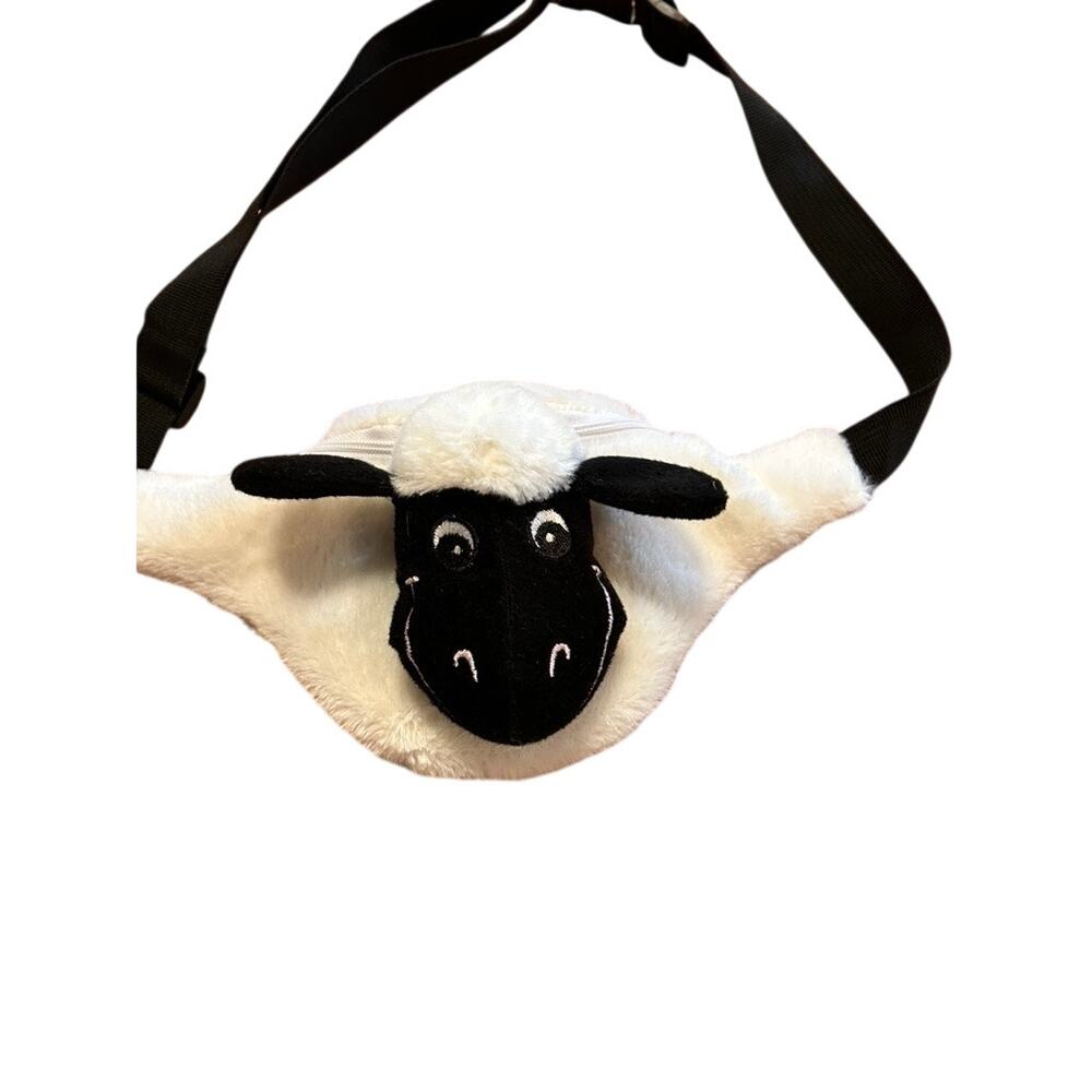 Thistle Products Scotland Sheep Plush Fanny Pack Bum Bag Belt Pouch 12" Novelty